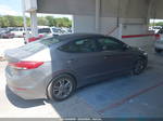 2018 Hyundai Elantra Sel Gray vin: 5NPD84LF8JH330961