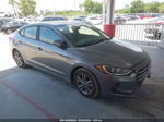 2018 Hyundai Elantra Sel Gray vin: 5NPD84LF8JH330961