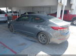 2018 Hyundai Elantra Sel Gray vin: 5NPD84LF8JH330961