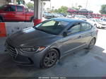 2018 Hyundai Elantra Sel Gray vin: 5NPD84LF8JH330961