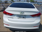 2018 Hyundai Elantra Sel White vin: 5NPD84LF8JH347291