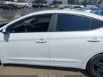 2018 Hyundai Elantra Sel White vin: 5NPD84LF8JH347291