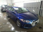 2018 Hyundai Elantra Value Edition Синий vin: 5NPD84LF8JH353401