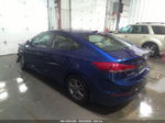 2018 Hyundai Elantra Value Edition Синий vin: 5NPD84LF8JH353401