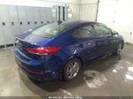 2018 Hyundai Elantra Value Edition Blue vin: 5NPD84LF8JH353401