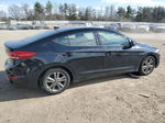 2018 Hyundai Elantra Sel Black vin: 5NPD84LF8JH362728