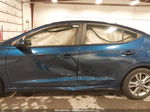 2018 Hyundai Elantra Sel Blue vin: 5NPD84LF8JH363555