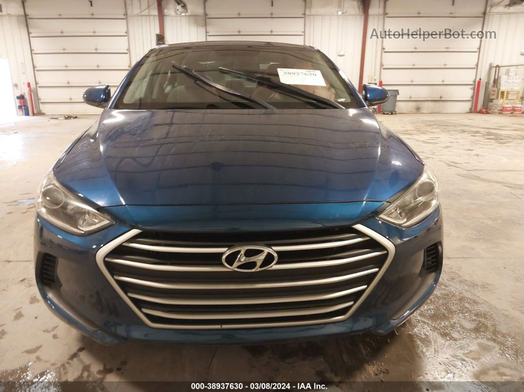 2018 Hyundai Elantra Sel Blue vin: 5NPD84LF8JH363555