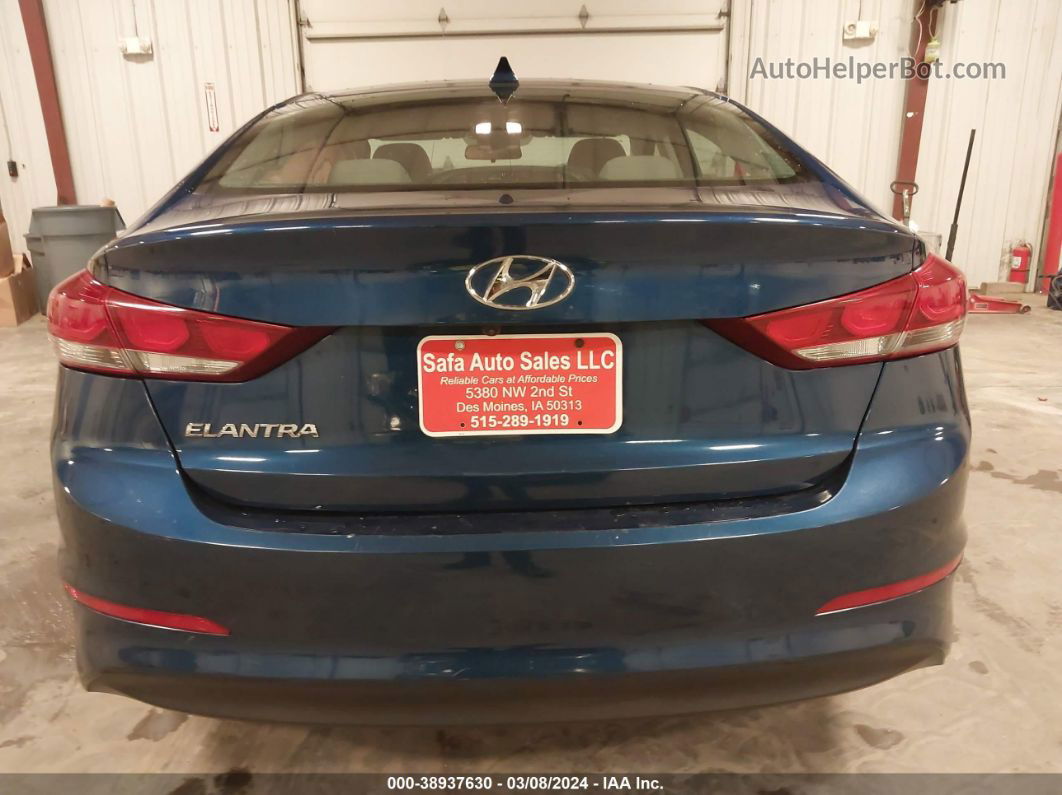 2018 Hyundai Elantra Sel Blue vin: 5NPD84LF8JH363555