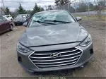 2018 Hyundai Elantra Sel Gray vin: 5NPD84LF8JH379867