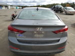 2018 Hyundai Elantra Sel Gray vin: 5NPD84LF8JH384485