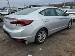 2019 Hyundai Elantra Sel Серебряный vin: 5NPD84LF8KH421343