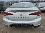 2019 Hyundai Elantra Sel Silver vin: 5NPD84LF8KH421343