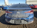 2019 Hyundai Elantra Sel Синий vin: 5NPD84LF8KH444072