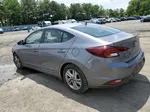 2019 Hyundai Elantra Sel Silver vin: KMHD84LF1KU878335