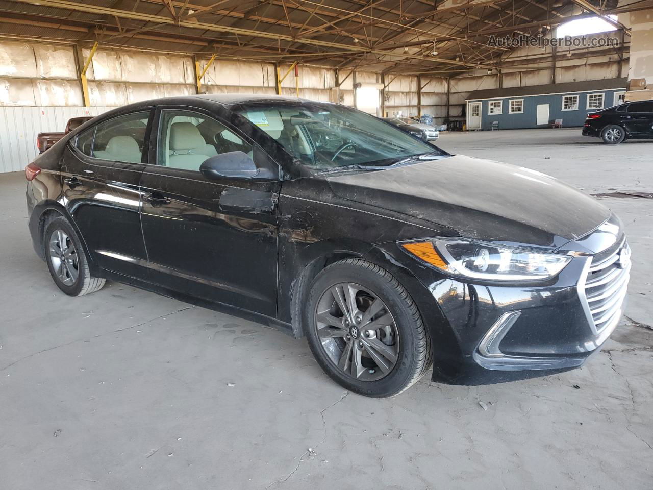 2017 Hyundai Elantra Se Black vin: 5NPD84LF9HH040495