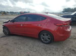 2017 Hyundai Elantra Se Красный vin: 5NPD84LF9HH047088