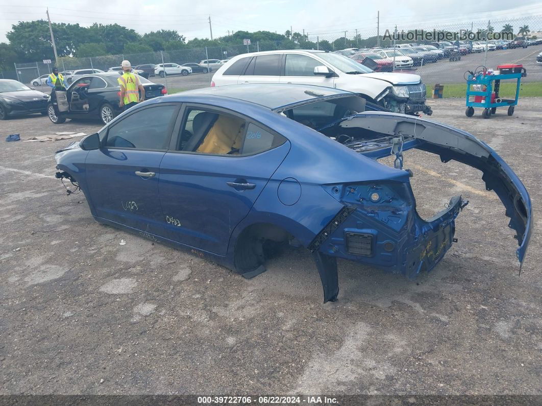 2017 Hyundai Elantra Se Blue vin: 5NPD84LF9HH098591