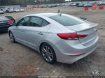 2017 Hyundai Elantra Limited Silver vin: 5NPD84LF9HH114644