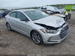 2017 Hyundai Elantra Limited Silver vin: 5NPD84LF9HH114644