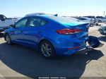 2017 Hyundai Elantra Value Edition Blue vin: 5NPD84LF9HH149054