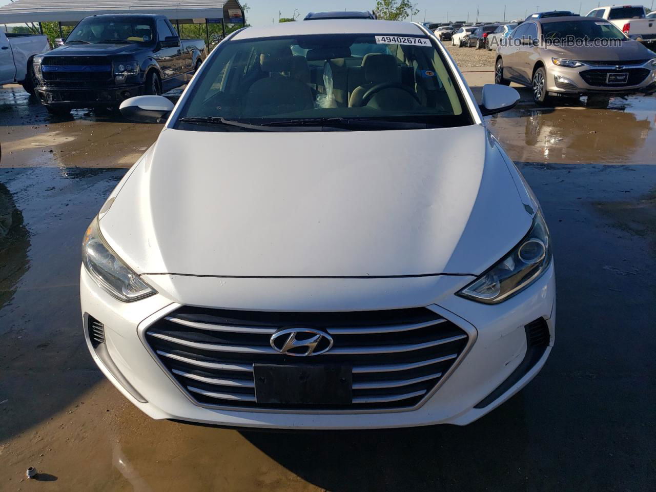 2017 Hyundai Elantra Se Белый vin: 5NPD84LF9HH151483