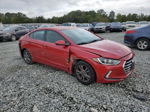 2017 Hyundai Elantra Se Red vin: 5NPD84LF9HH153007