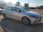 2017 Hyundai Elantra Se Silver vin: 5NPD84LF9HH169546