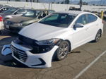 2017 Hyundai Elantra Se White vin: 5NPD84LF9HH199047