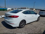 2018 Hyundai Elantra Sel Белый vin: 5NPD84LF9JH216984