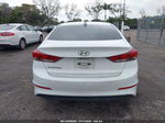 2018 Hyundai Elantra Sel White vin: 5NPD84LF9JH220162