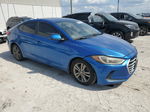 2018 Hyundai Elantra Sel Blue vin: 5NPD84LF9JH220615