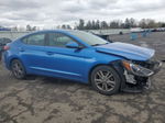 2018 Hyundai Elantra Sel Blue vin: 5NPD84LF9JH225314