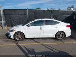 2018 Hyundai Elantra Value Edition White vin: 5NPD84LF9JH235048