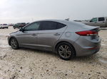 2018 Hyundai Elantra Sel Gray vin: 5NPD84LF9JH332234