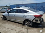 2018 Hyundai Elantra Sel Silver vin: 5NPD84LF9JH353522