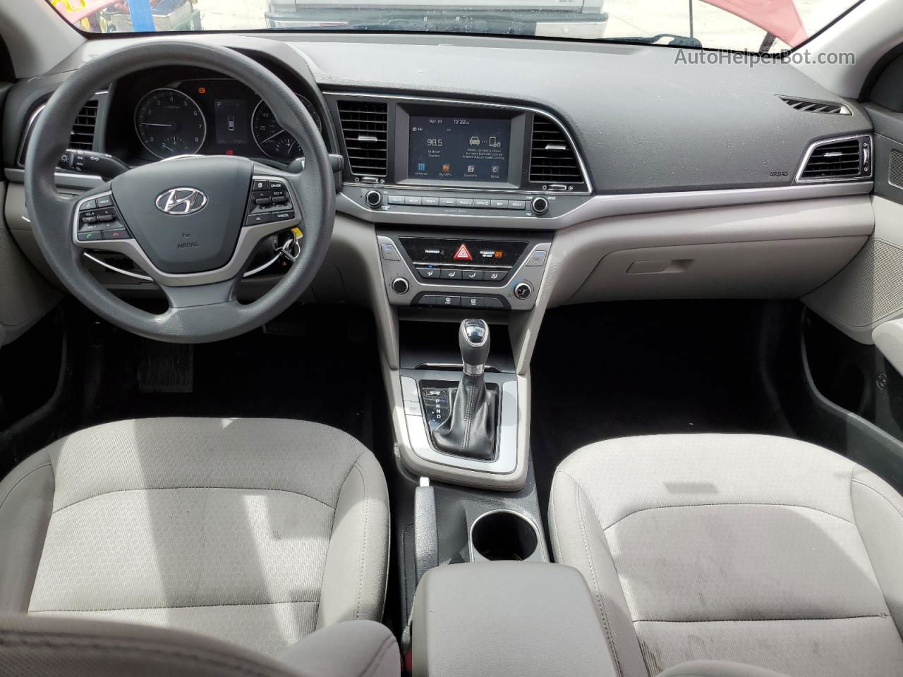 2018 Hyundai Elantra Sel Red vin: 5NPD84LF9JH383183