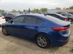 2018 Hyundai Elantra Sel Blue vin: 5NPD84LF9JH384558