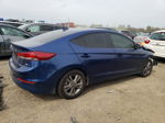 2018 Hyundai Elantra Sel Blue vin: 5NPD84LF9JH384558