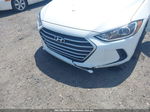 2018 Hyundai Elantra Sel White vin: 5NPD84LF9JH392112