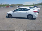 2018 Hyundai Elantra Sel White vin: 5NPD84LF9JH392112