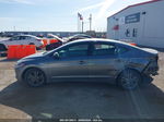 2018 Hyundai Elantra Sel Gray vin: 5NPD84LF9JH394541