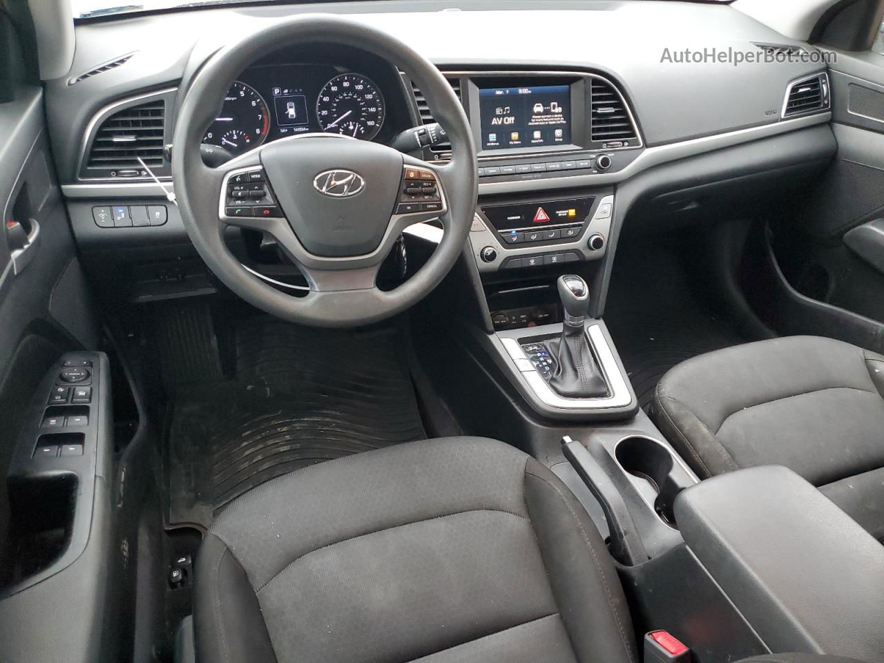 2018 Hyundai Elantra Sel Белый vin: 5NPD84LF9JH395754