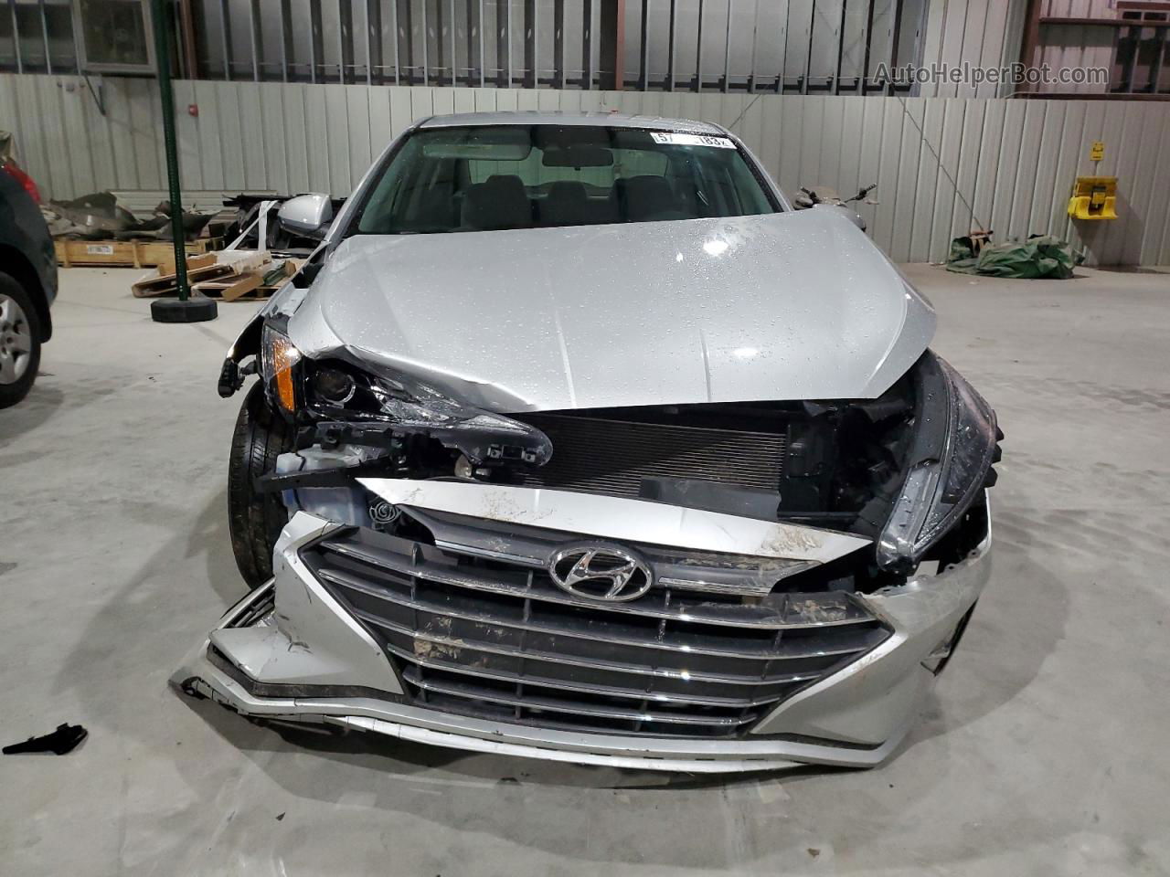 2019 Hyundai Elantra Sel Серебряный vin: 5NPD84LF9KH410271