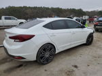 2019 Hyundai Elantra Sel White vin: 5NPD84LF9KH436644