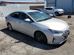 2019 Hyundai Elantra Sel Серебряный vin: 5NPD84LF9KH446302