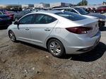 2019 Hyundai Elantra Sel Серебряный vin: 5NPD84LF9KH446302