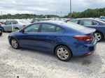 2019 Hyundai Elantra Sel Синий vin: 5NPD84LF9KH478733