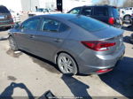 2019 Hyundai Elantra Sel Gray vin: 5NPD84LF9KH479347