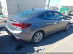 2019 Hyundai Elantra Sel Gray vin: 5NPD84LF9KH479347